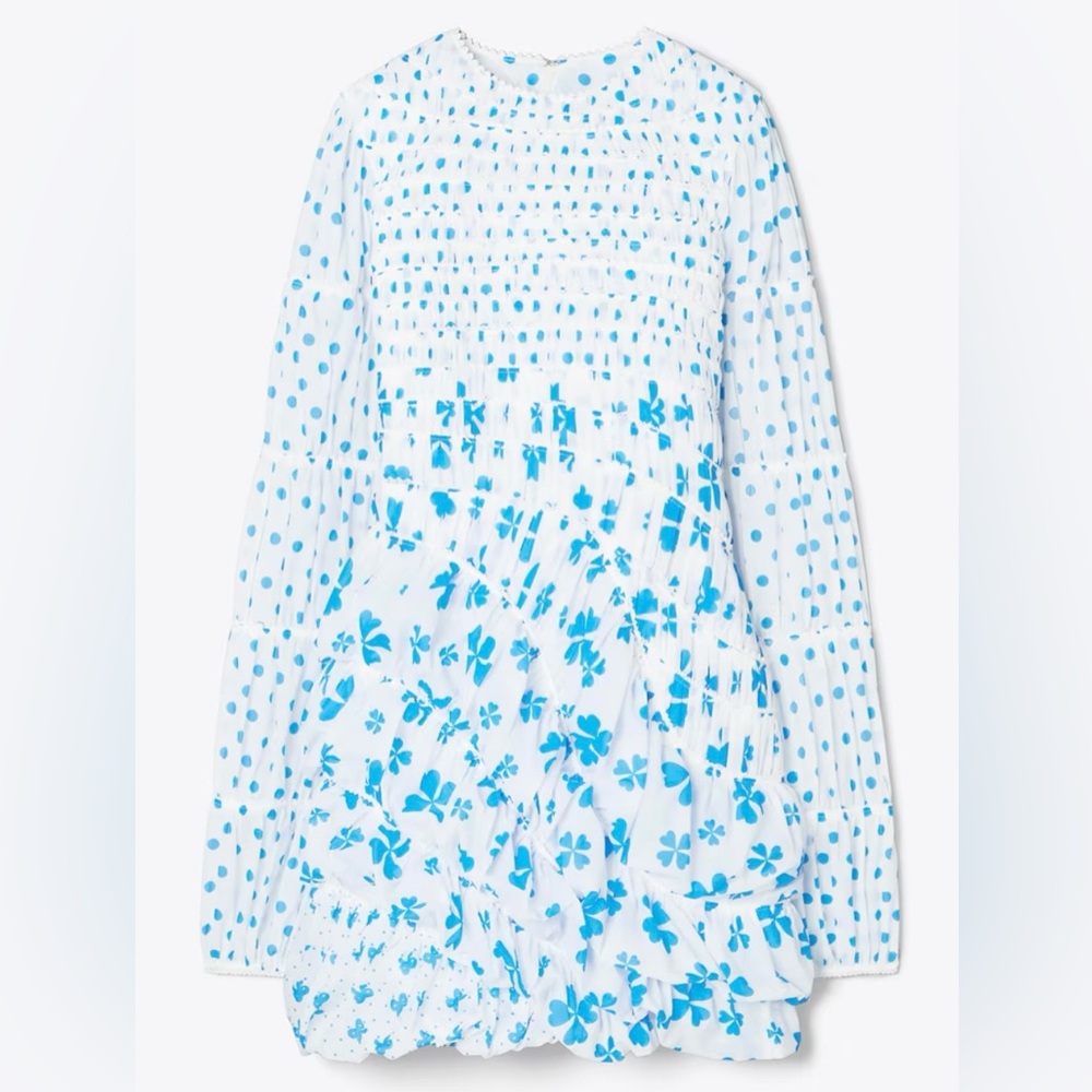 Tory Burch TAFFETA SHOWER CAP DRESS 👗